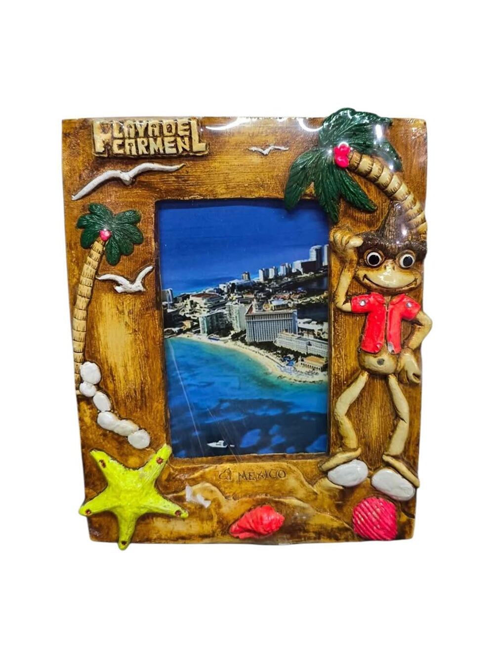 Playa del Carmen Mexico Souvenir 3D Photo Frame
